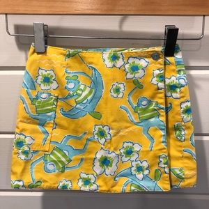 Lilly Pulitzer Kids Skirt Les Monkey Print